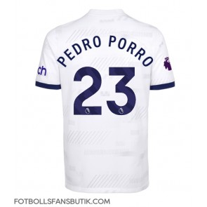 Tottenham Hotspur Pedro Porro #23 Replika Hemmatröja 2023-24 Kortärmad